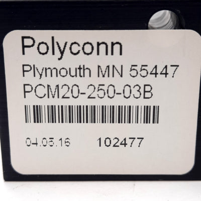 New Lot of 5 Polyconn PCM20-250-03B Pneumatic Manifold 3/8in & 1/4in NPT Ports