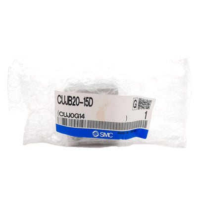 New SMC CUJB20-15D Miniature Cylinder, ø20mm Bore, 15mm Stroke, 0.7MPa, M5x0.8