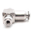 New SMC ASG321F-01-06S Flow Controller Fitting, R1/8 Port w/ Sealant, ø6mm One-Touch