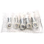 New Lot of 5 SMC KJ10D Spherical Eye Rod End bearing, M10x1.25 Thread Rod Size