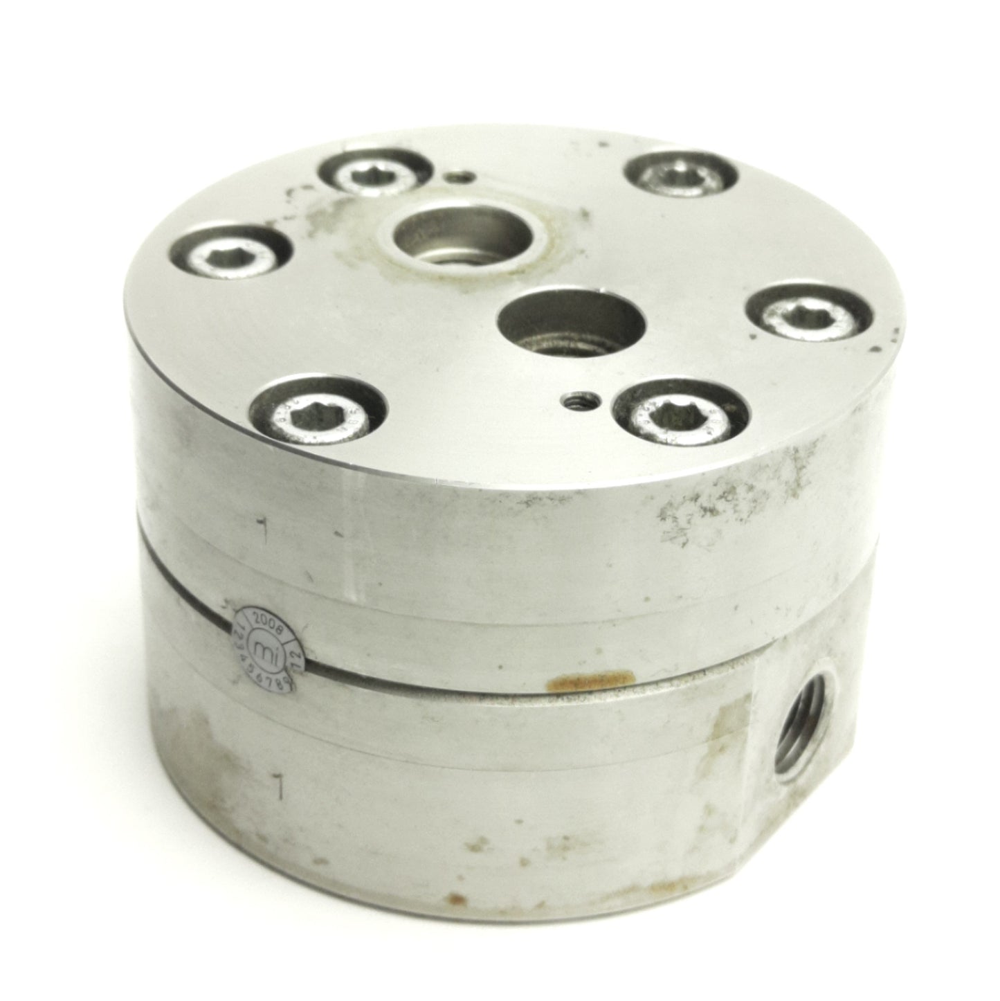 Used AW JVM-20KG-25-NPT Positive Displacement Flow Meter, 0.01-2 GPM Range, 1/4" NPT