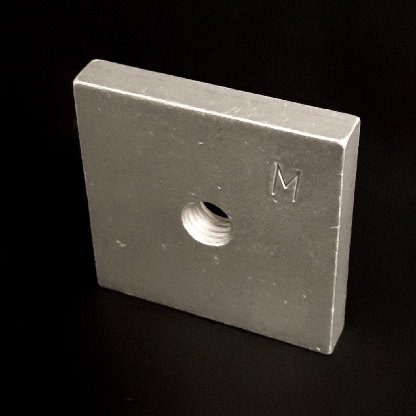 New Lot of 8 Tslots 664069 40 S Single Backing Plate Aluminum Extrusion, M8x1.0