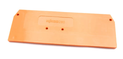 New – Open box Lot of 50 Wago 280-315 Terminal Block End Plate 75mm x 28mm x 2.5mm