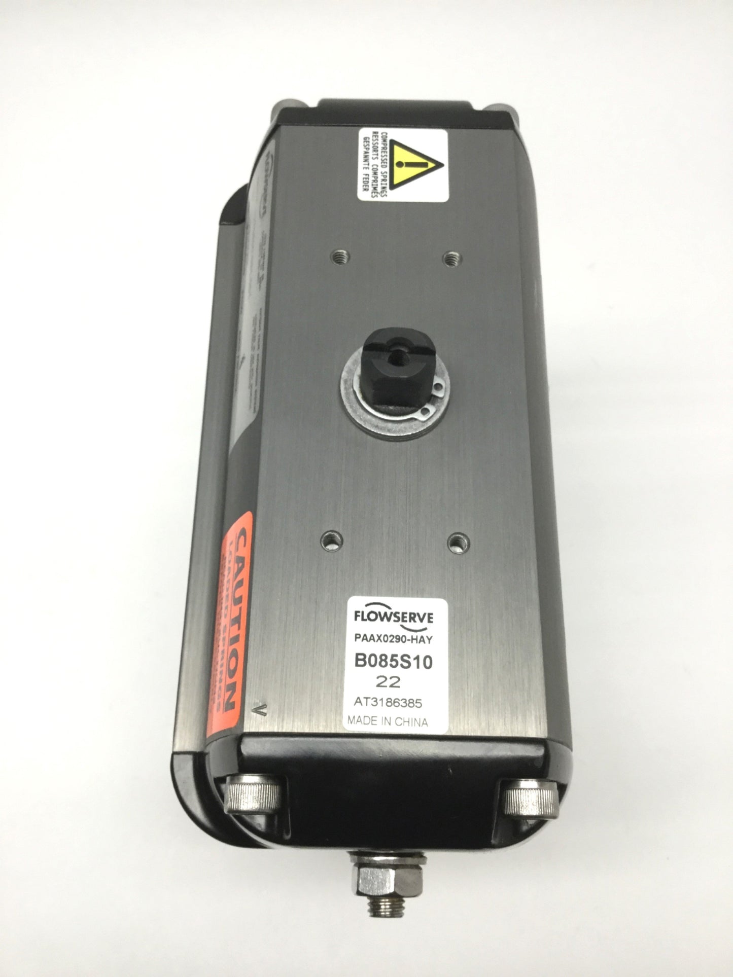 New – Open box Automax Flowserve B085S10 Rack and Pinion Rotary Actuator 90° w/1-1/2" NPT Valve