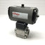 New – Open box Automax Flowserve B085S10 Rack and Pinion Rotary Actuator 90° w/1-1/2" NPT Valve