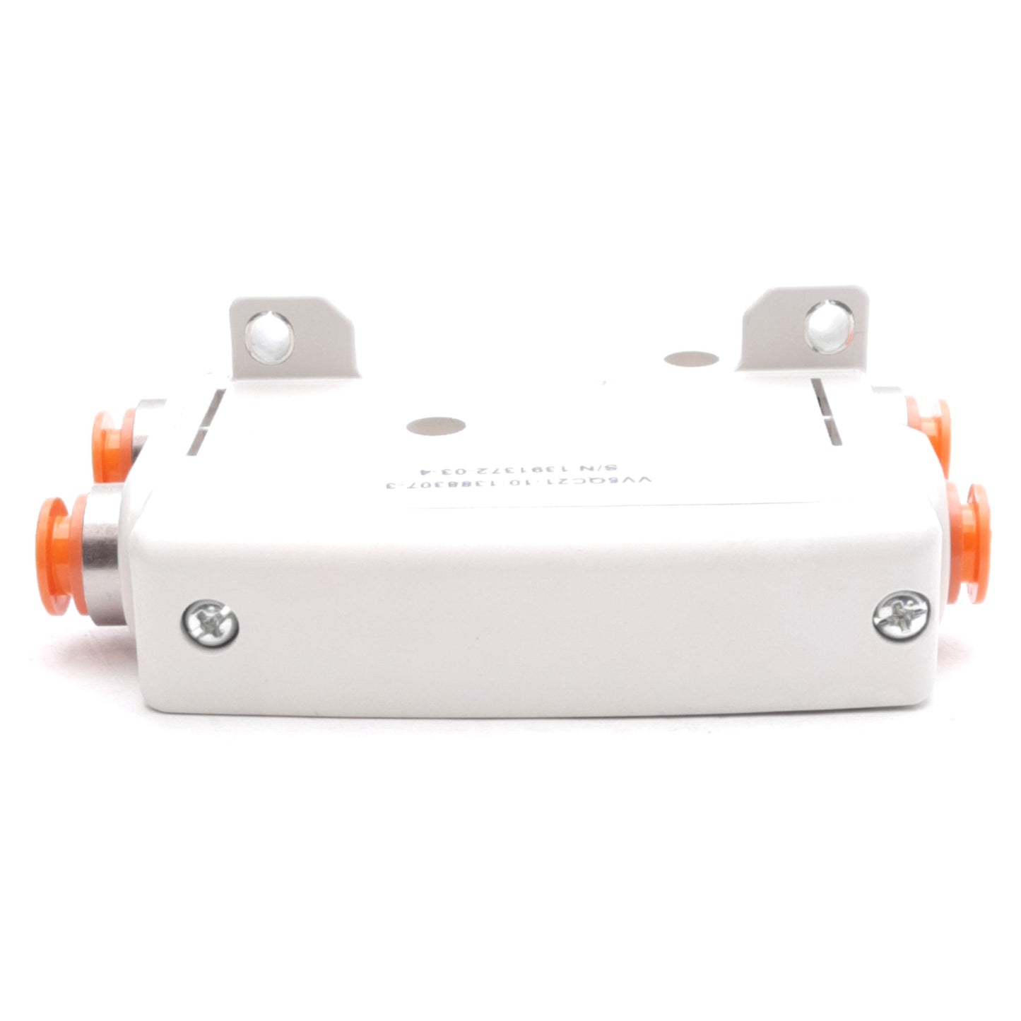 Used SMC VVQC2000-2A-2-N11 U-Side End Plate Assembly, ø3/8in One-Touch, 0.7MPa