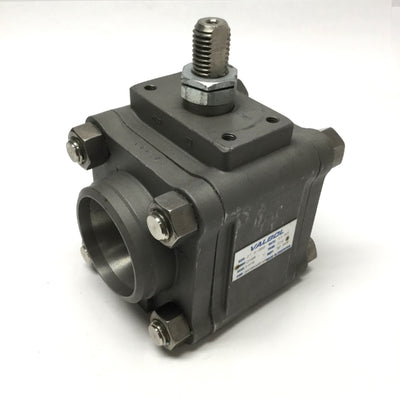 New – Open box Valbol 5920066RTWM Stainless Steel Full-Port Ball Valve, 725psi, 2" Butt Weld