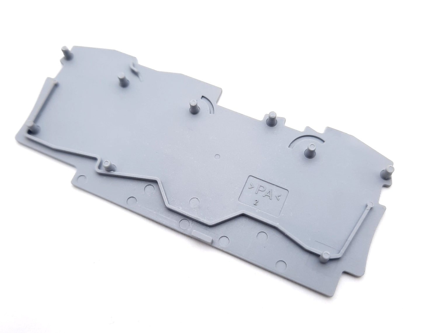 New – Open box Lot of 20 Wago 2006-1391 Snap On Terminal End Plates 1mm x 73.5mm x 32.9mm