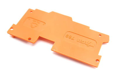 New – Open box Lot of 60 Wago 769-308 Snap on Terminal Block End & Intermediate Plate