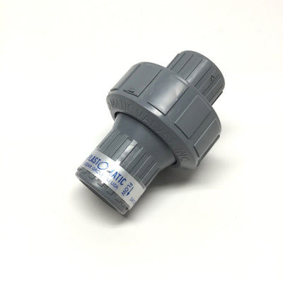New – Open box Plast-O-Matic CKM075EP-CP Check Valve, Self-Closing, 3/4" NPT, CPVC, EPDM