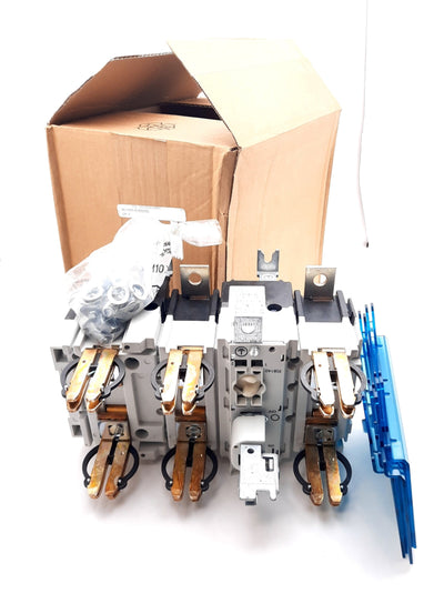 New Siemens 3KL5530-1AB01 Switch Disconnect W/Fuse 3 Pole 440VDC 11W 250A 200HP