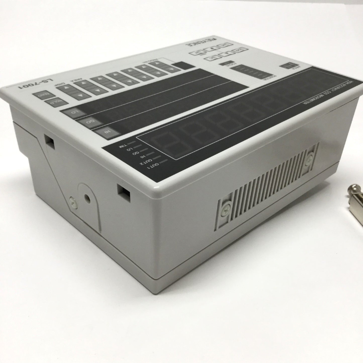 Used Keyence LS-7001 High-Accuracy Optical CCD Micrometer Digital Controller 24VDC