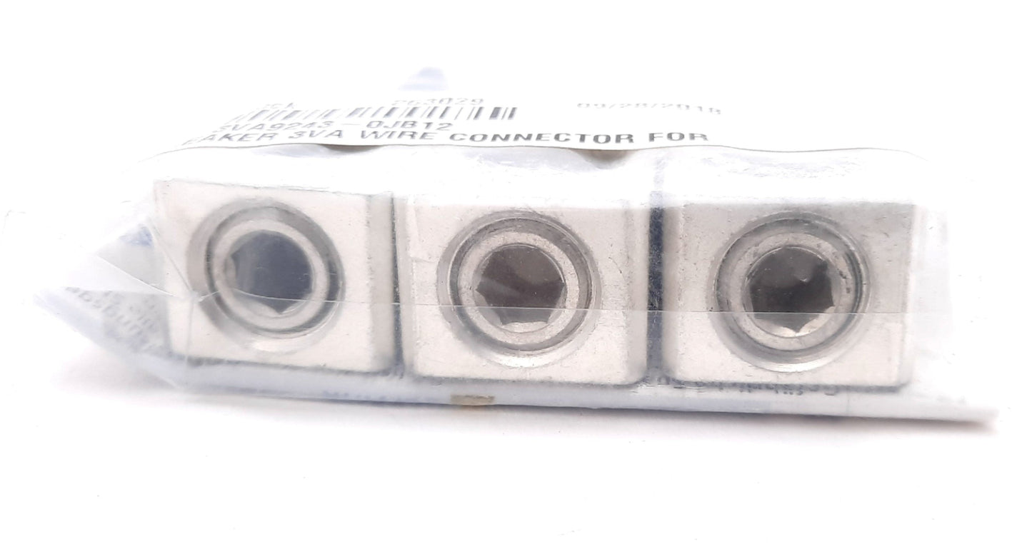 New Siemens 3VA9243-0JB12 Wire Connector Terminal Kit 3 Single Lugs 6AWG - 350 kcmil