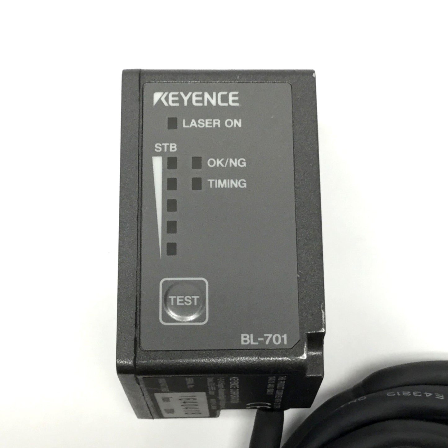 Used Keyence BL-701 Long Distance, High-Resolution, Barcode Reader Scanner 160-370mm