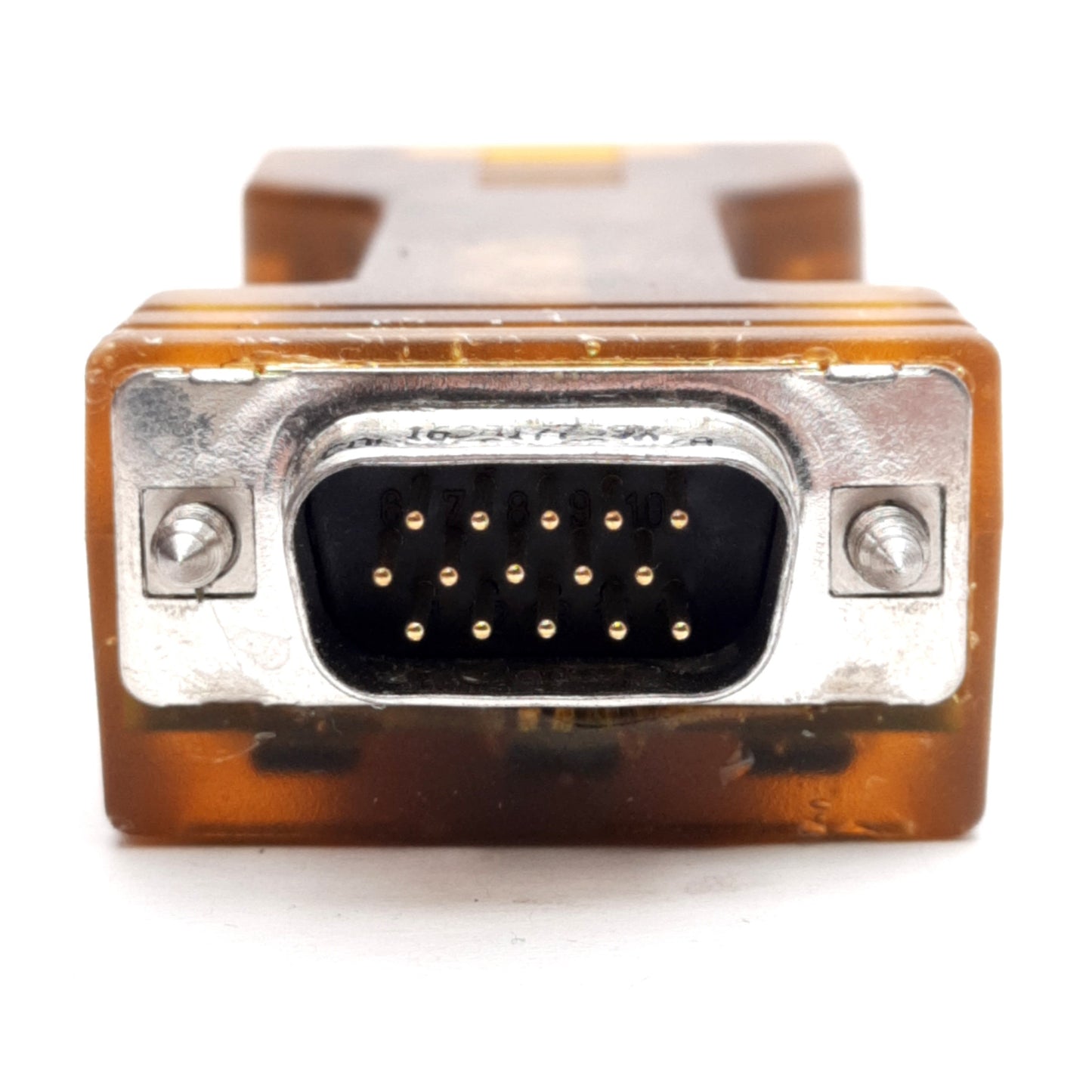 Used Microscan FIS-001-0035G IC-322 Voltage Converter Interface 10-28VDC In, 5VDC Out