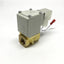 Used SMC VX234GZ2AB Direct Operated 2-Way NC Solenoid Vacuum Valve, 24VDC, 1/2" NPT