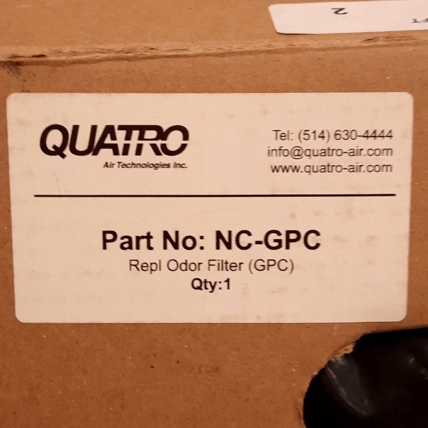New Quatro NC-GPC Solder/Waxing/Smoke Charcoal Filter Material, Approximately 30lbs