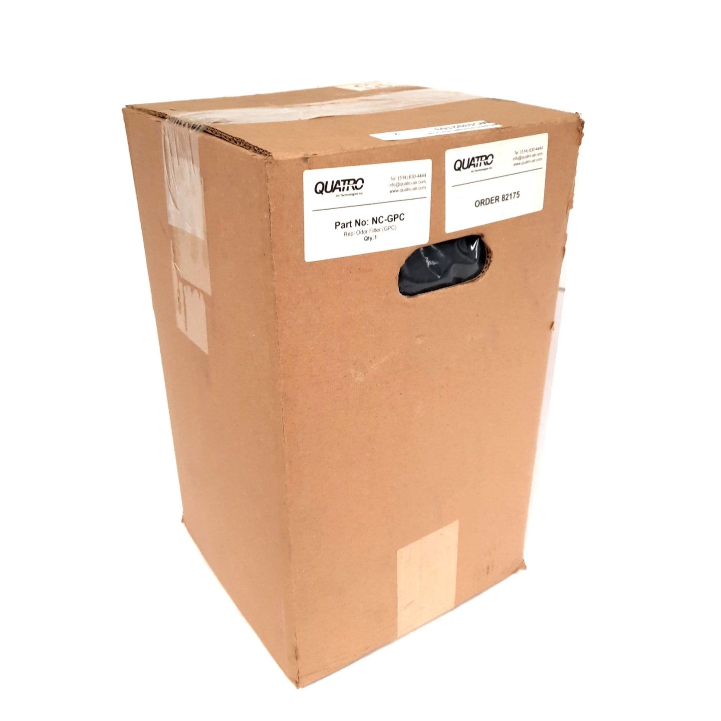 New Quatro NC-GPC Solder/Waxing/Smoke Charcoal Filter Material, Approximately 30lbs