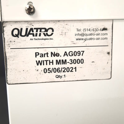 Used Quatro AG097 Chemical Filter Module, 12in x 15in x 8in, For SPH400/SPH800