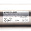 Used SMC NCDMC125-0400C Stainless Steel Cylinder ø1.25in Bore, 4in Stroke, 1/8in NPT