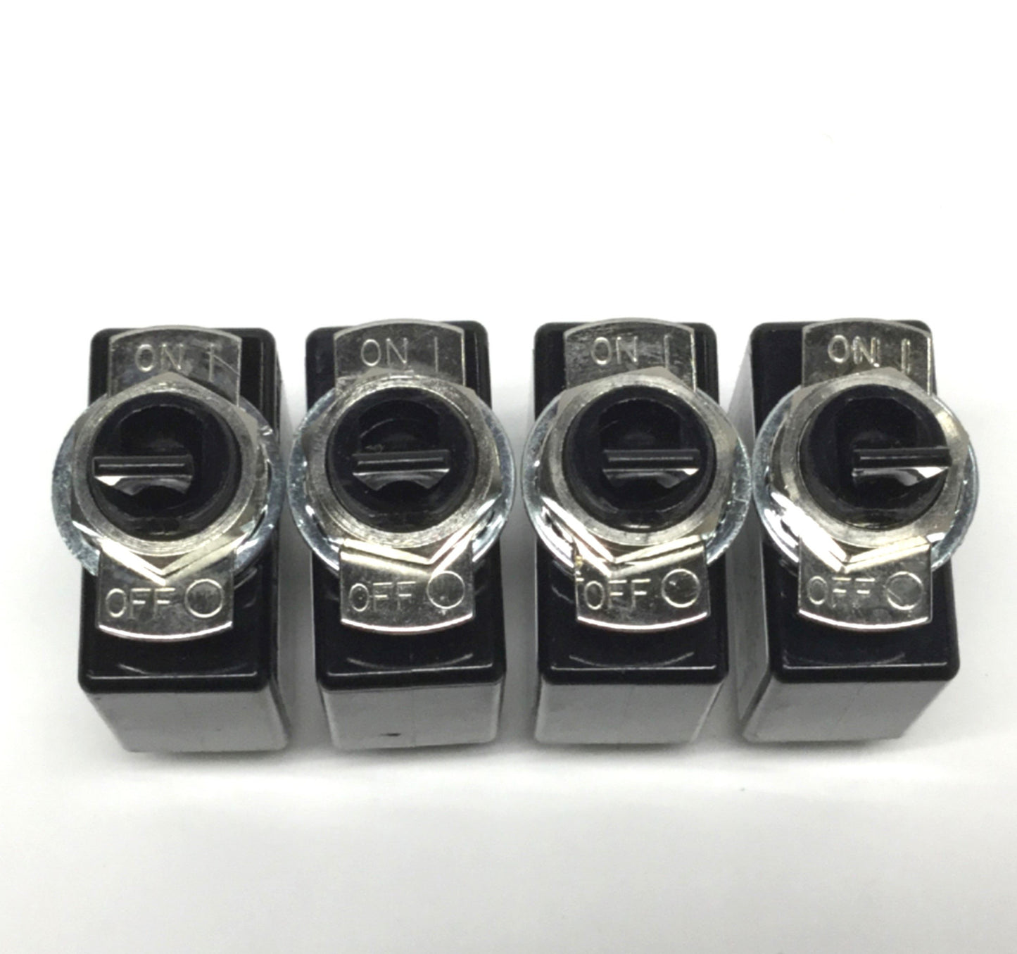 Used Lot of 4 Airpax T11-2-2.30A-01-31AL-V SNAPAK Mini Circuit Breaker, 250VAC 2.3A