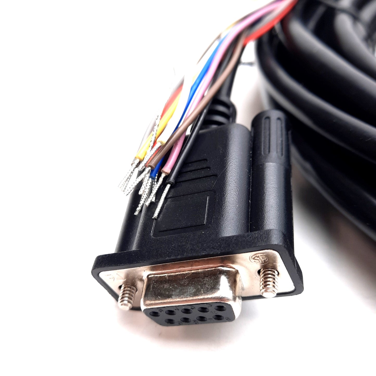 New Cognex CCB-M12XDB9Y-05 Connection Cable D-Sub 9-Pin & M12 12-Pin to Flying Leads