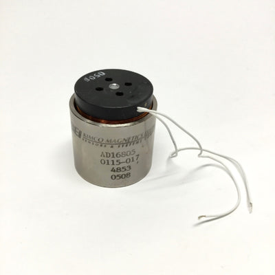 Used BEI Kimco AD16805 Frameless Linear Voice Coil Actuator From Palomar Wire Bonder