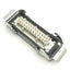 Used Molex GW 7324.6007.1 Female HDC Connector w/ Bulkhead, 24B, 24P+G, 600V, 16A