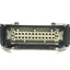 Used Molex GW 7324.6007.1 Female HDC Connector w/ Bulkhead, 24B, 24P+G, 600V, 16A
