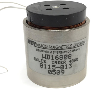 Used BEI Kimco WD16808 Frameless Linear Voice Coil Actuator From Palomar Wire Bonder