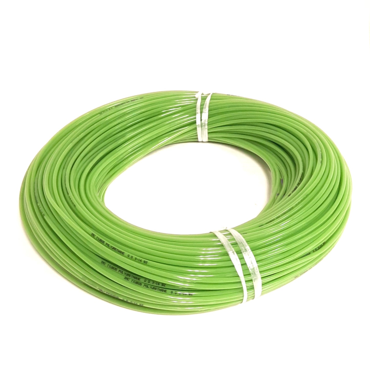 New SMC TIUB05G-153 Green Polyurethane Tubing, 3/16in OD, 1/8in IN, 0.8MPa, 500ft