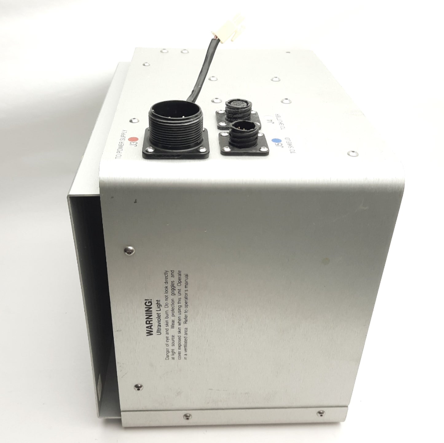 Used Dymax Model 2000 UV Curing Flood Light Reflector Housing, 8" x 8", 90-264VAC