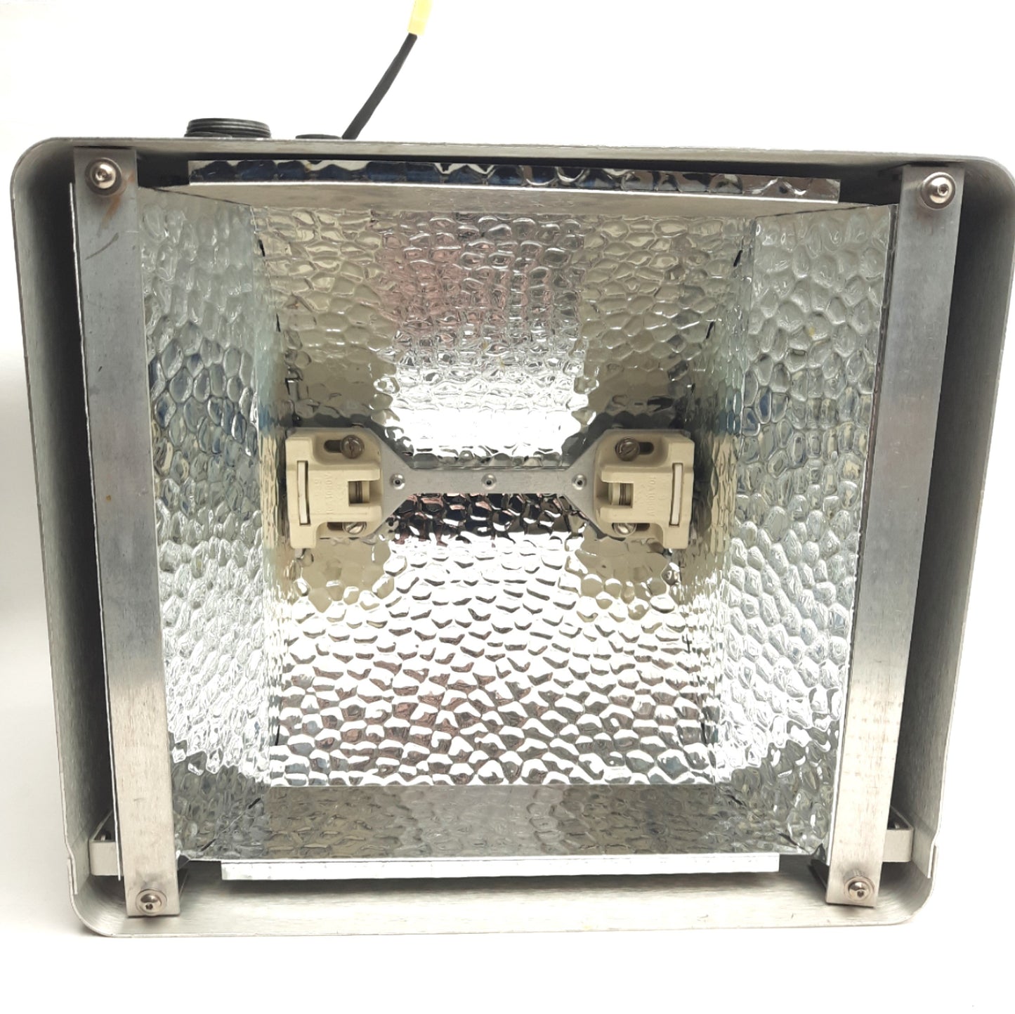 Used Dymax Model 2000 UV Curing Flood Light Reflector Housing, 8" x 8", 90-264VAC