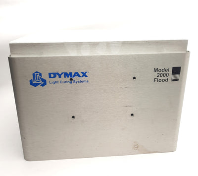 Used Dymax Model 2000 UV Curing Flood Light Reflector Housing, 8" x 8", 90-264VAC