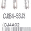 New Lot of 6 SMC CJ1B4-5SU3 Single Action Cylinder ø4mm Bore, 5mm Stroke, 0.2-0.7MPa