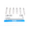 New Lot of 6 SMC CJ1B4-5SU3 Single Action Cylinder ø4mm Bore, 5mm Stroke, 0.2-0.7MPa