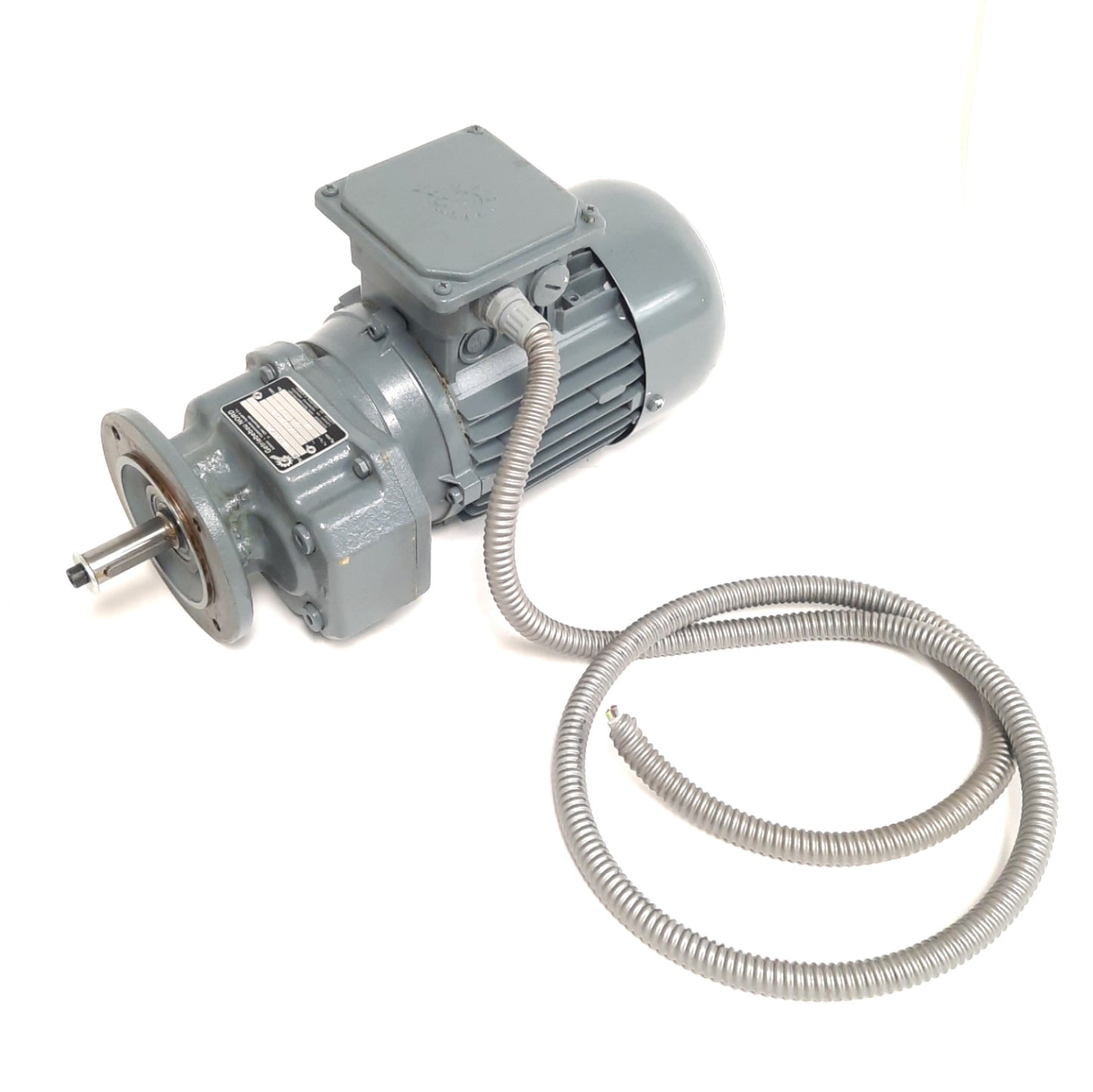 Used Nord SKG 0NF-71S/4 SK71/S4 Gearmotor, 3-Ph 230/480VAC, 2.27:1 Reduction , 608RPM