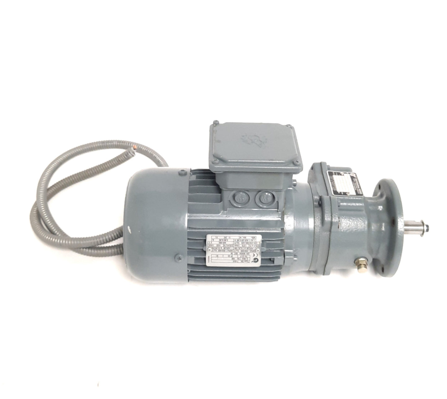 Used Nord SKG 0NF-71S/4 SK71/S4 Gearmotor, 3-Ph 230/480VAC, 2.27:1 Reduction , 608RPM