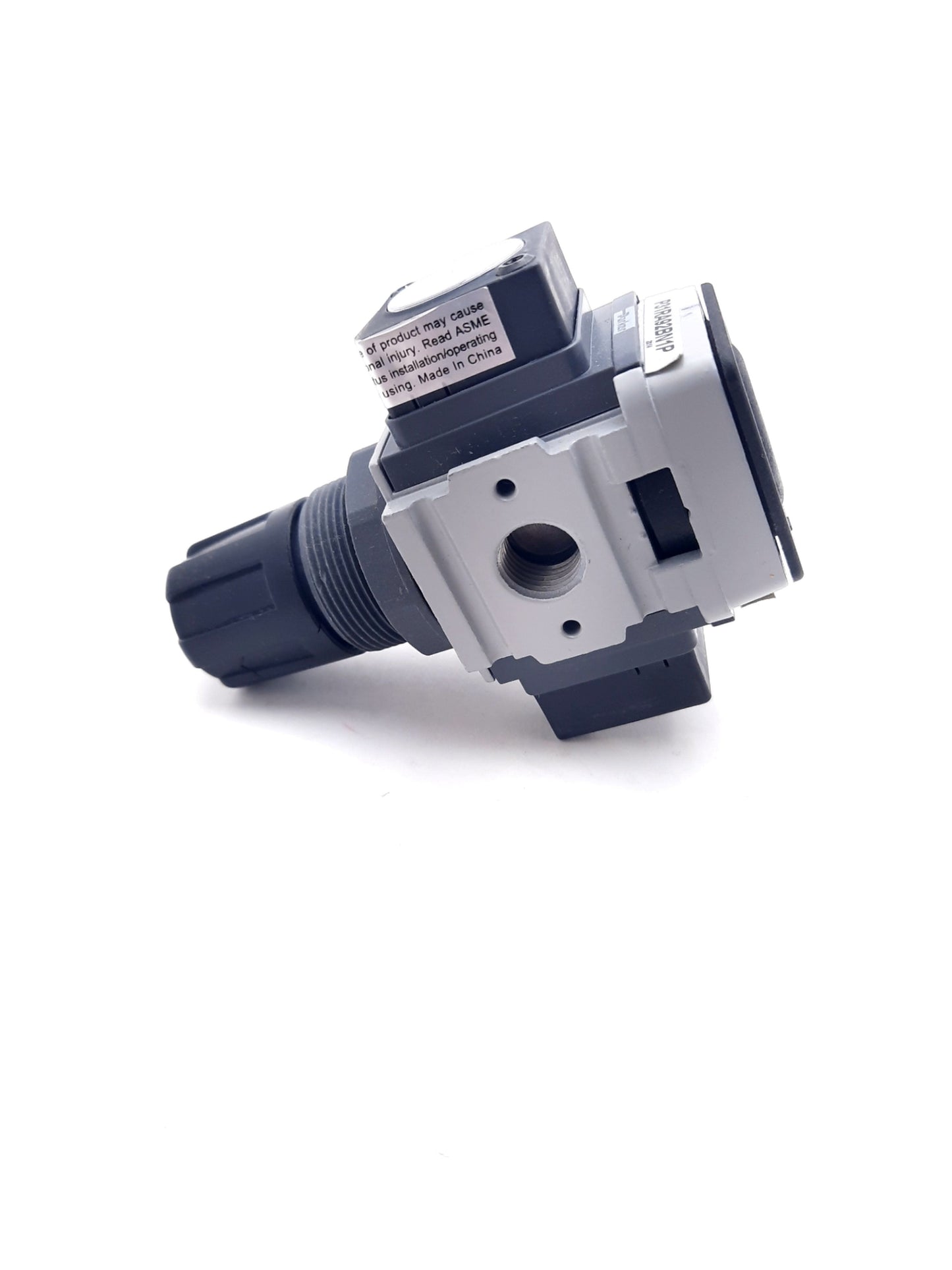 New Parker P31RA92BN1P Mini Global Modular Regulator 1/4" NPT, 300PSI, 0-60PSI Gauge