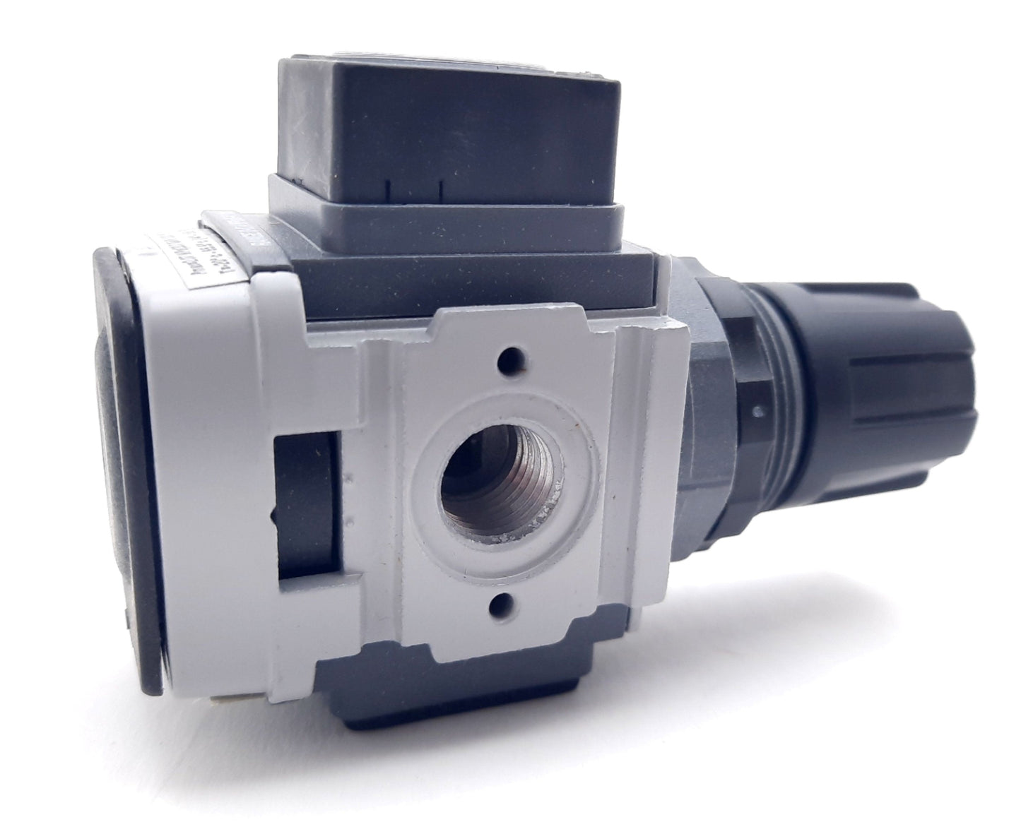 New Parker P31RA92BN3P Mini Global Modular Regulator 1/4" NPT, 300PSI, 0-60PSI Gauge