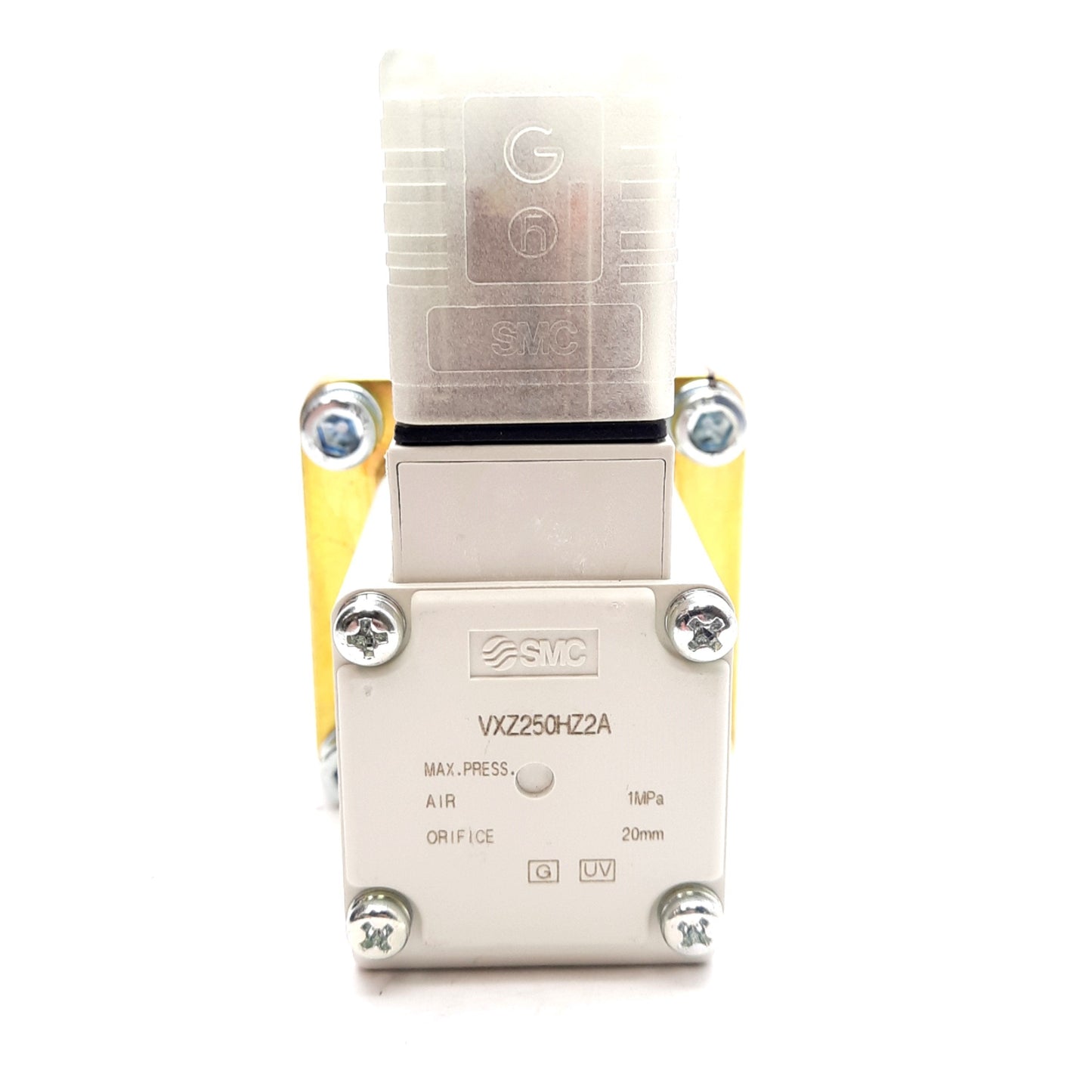 New SMC VXZ250HZ2A Solenoid Valve, 24VDC Coil, 1.0MPa, ø20mm Orifice, Rc3/4 Ports