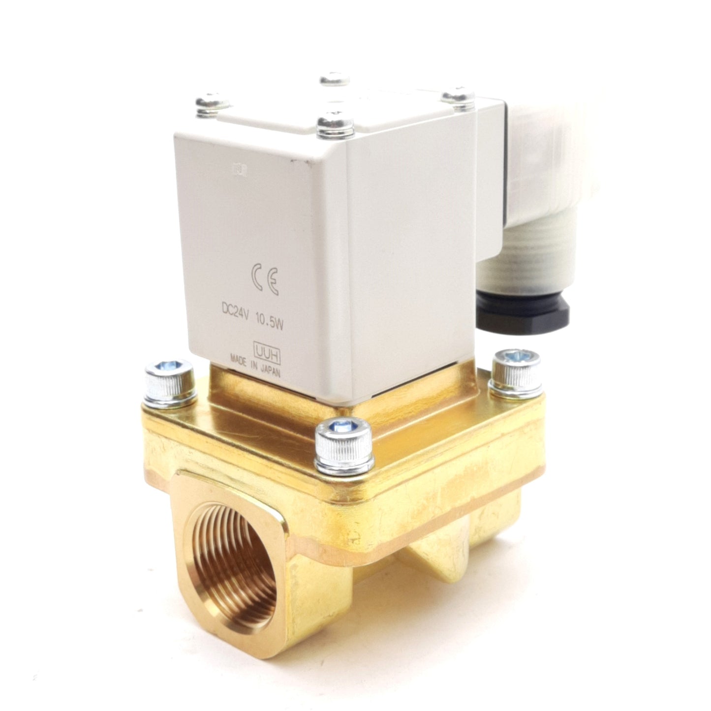 New SMC VXZ250HZ2A Solenoid Valve, 24VDC Coil, 1.0MPa, ø20mm Orifice, Rc3/4 Ports