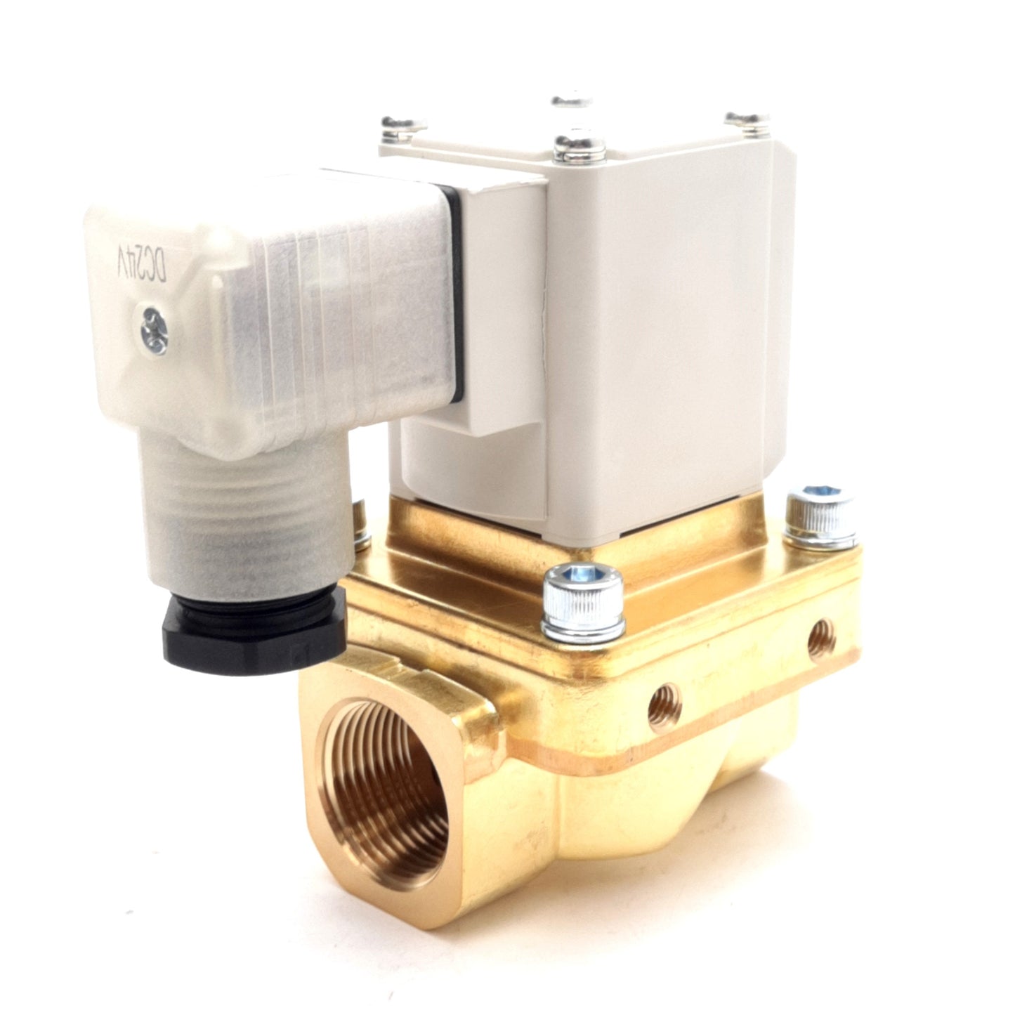 New SMC VXZ250HZ2A Solenoid Valve, 24VDC Coil, 1.0MPa, ø20mm Orifice, Rc3/4 Ports