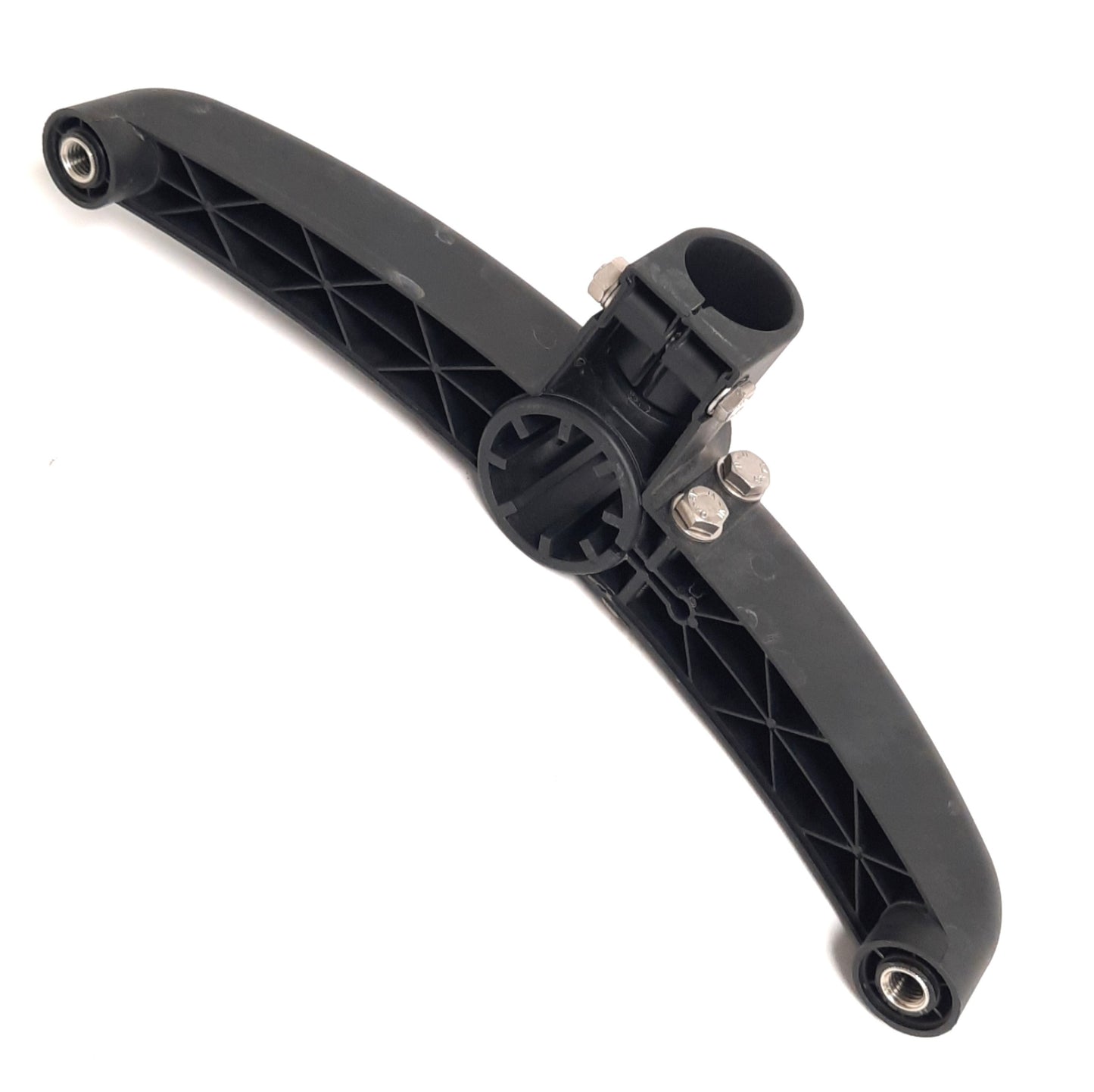 Used System-Plast VG-BPT-R150-R150-BM16-G Conveyor Bi-Pod Base & Cross Tie, Ø48.3mm