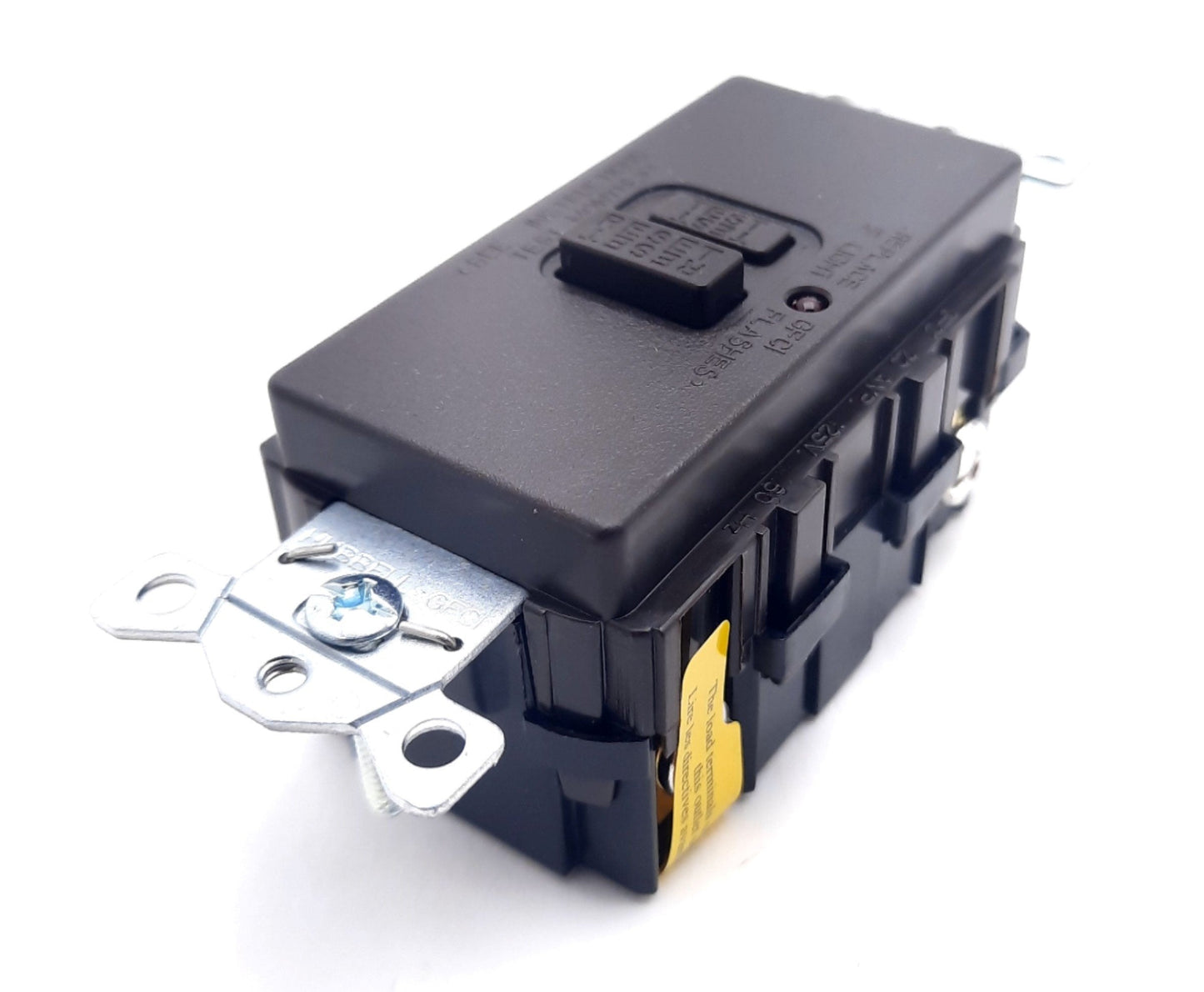 New Hubbell GFBF20LA Brown Faceless GFCI Receptacle with LED Indicator 20A 125V