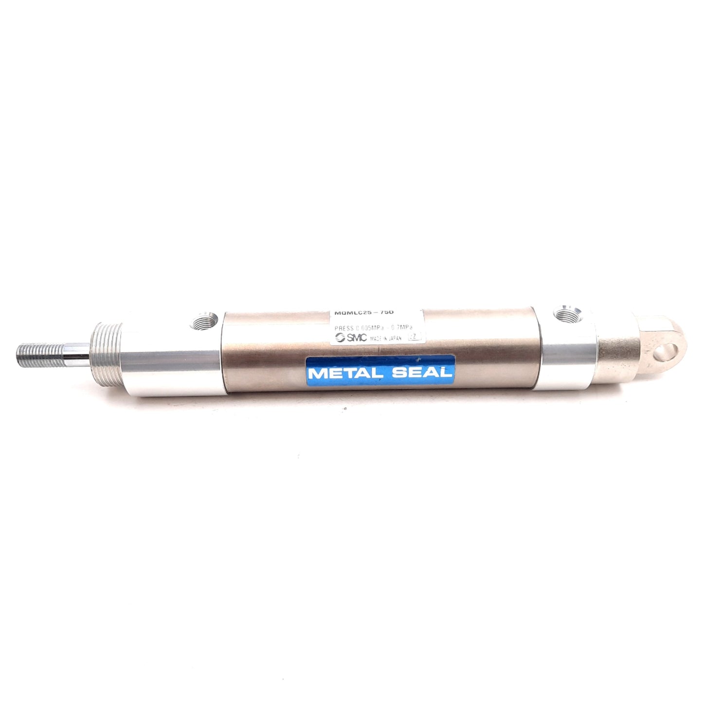 New – Open box SMC MQMLC25-75D Low Friction Cylinder, ø25mm Bore, 75mm Stroke, 0.005-0.7MPa