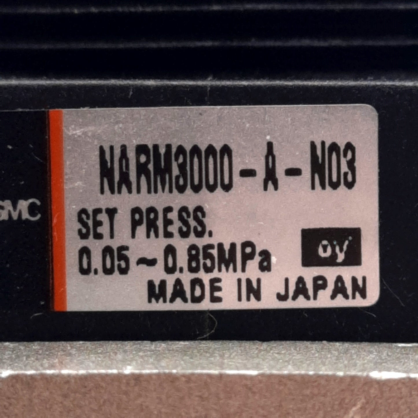 Used SMC NARM3000-A-N03 Manifold Regulator Block, 0.05-0.85MPa, 3/8in NPT Port