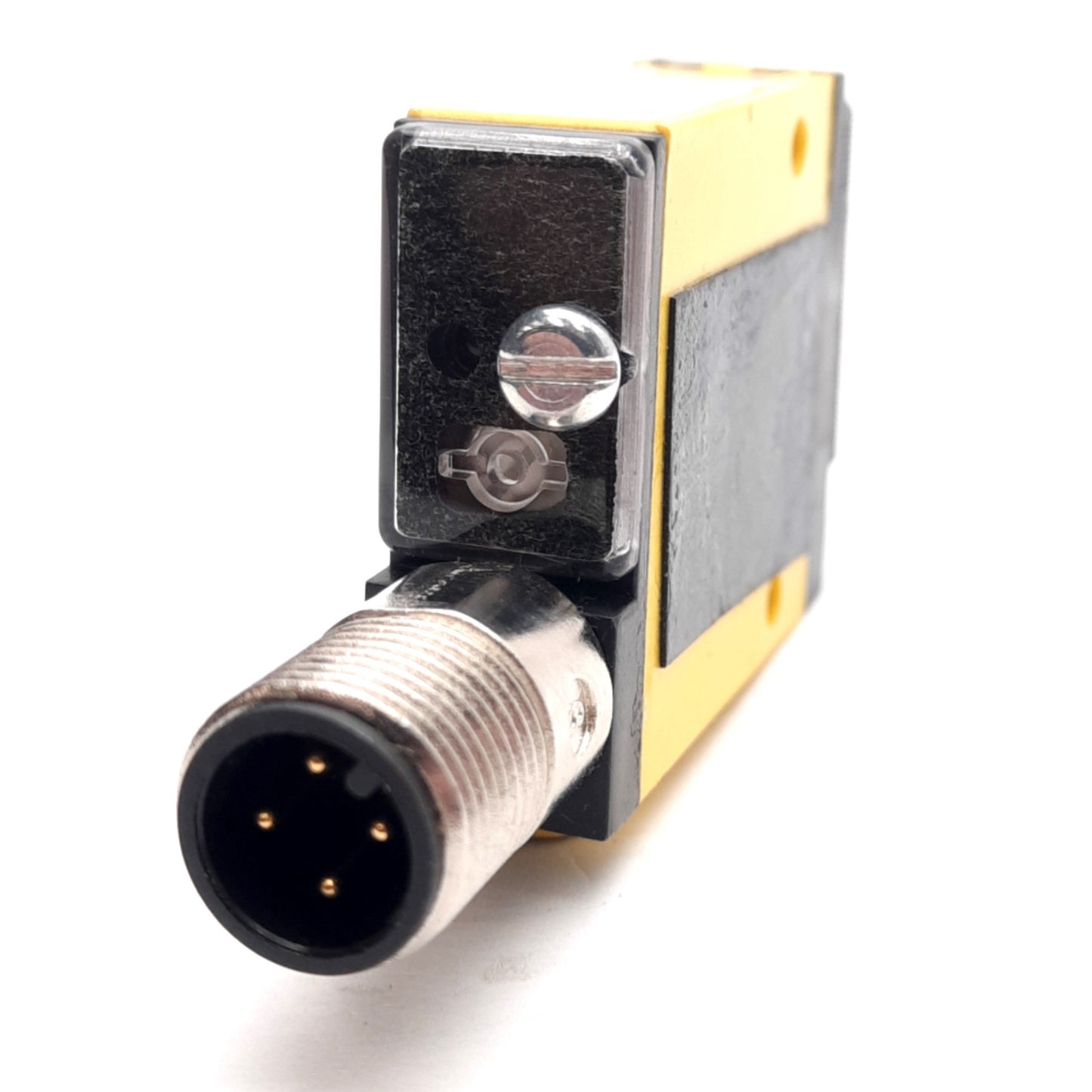 Used Banner SM312FPGQD Photoelectric Sensor 1ms Response Time 10-30VDC NPN/PNP M12