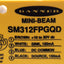 Used Banner SM312FPGQD Photoelectric Sensor 1ms Response Time 10-30VDC NPN/PNP M12