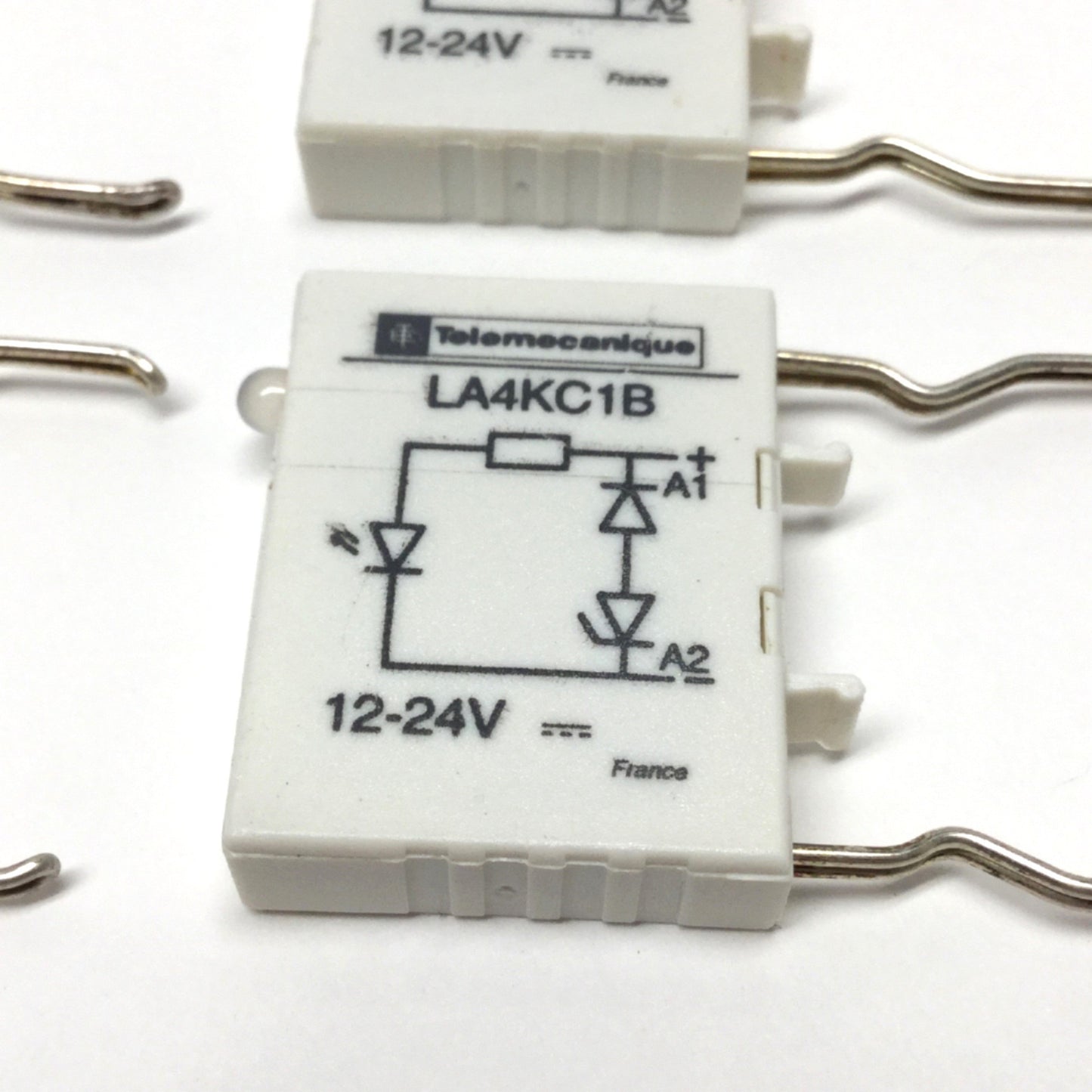 Used Lot of 4 Telemecanique LA4KC1B TeSys Contactor Surge Suppressors 12-24VDC